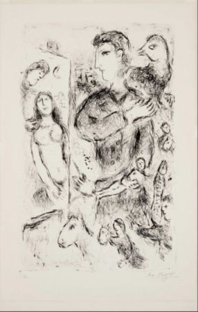 Litografia Chagall - Création