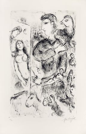 Litografia Chagall - Création