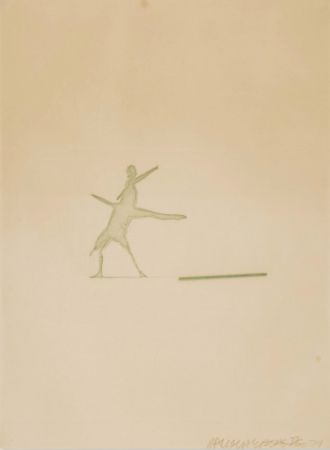 Multiplo Rauschenberg - Cunningham Relief (from the Merce Cunningham portfolio)