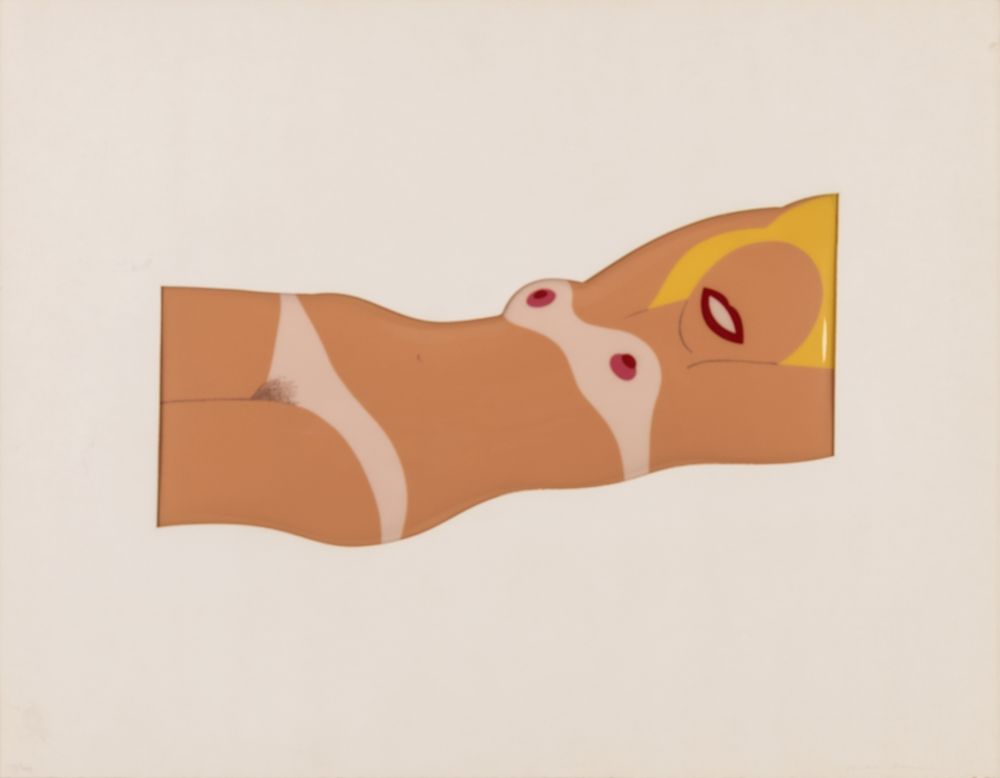 Serigrafia Wesselmann - Cut-out nude