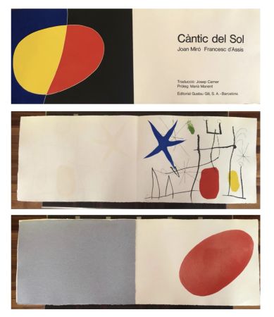 Libro Illustrato Miró - CÀNTIC AL SOL