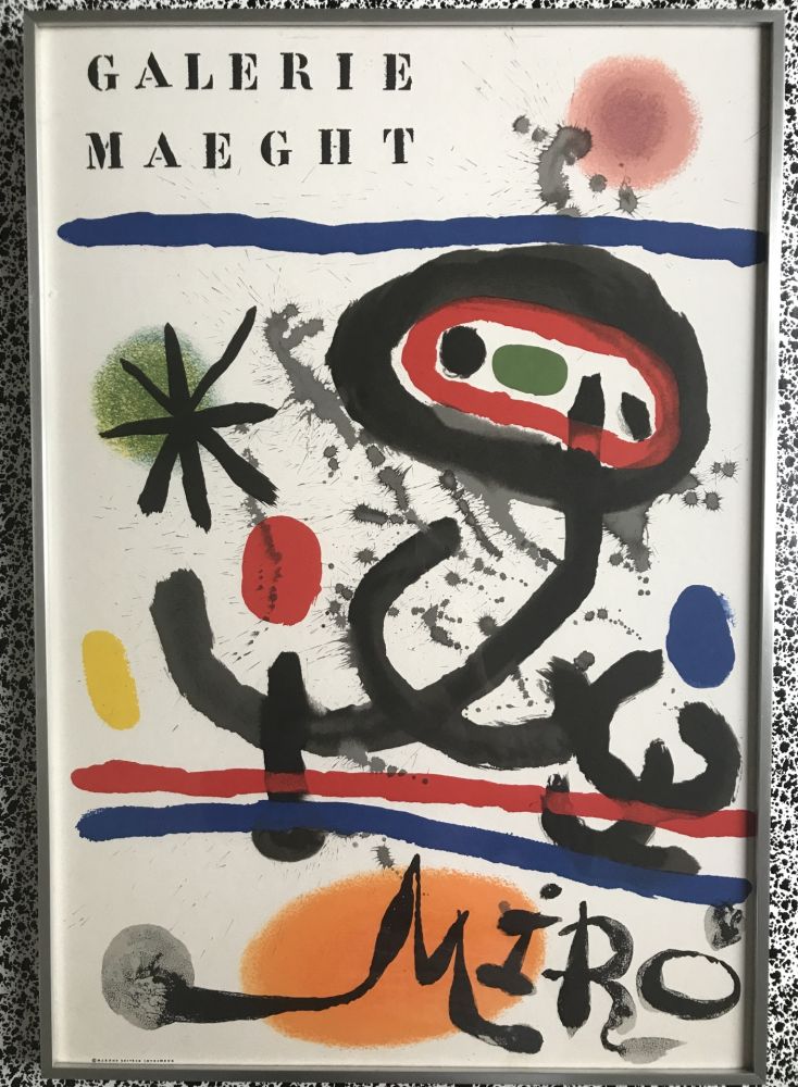 Manifesti Miró - Céramique murale pour Harvard / Galerie Maeght