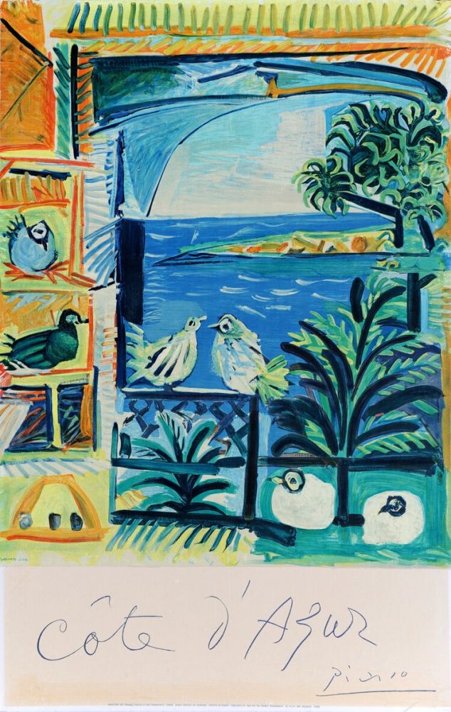 Manifesti Picasso - Côte d'Azur