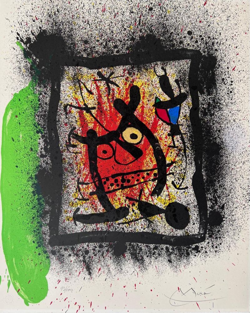 Litografia Miró - Da Lebenslangliches interview 