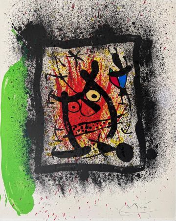 Litografia Miró - Da Lebenslangliches interview 