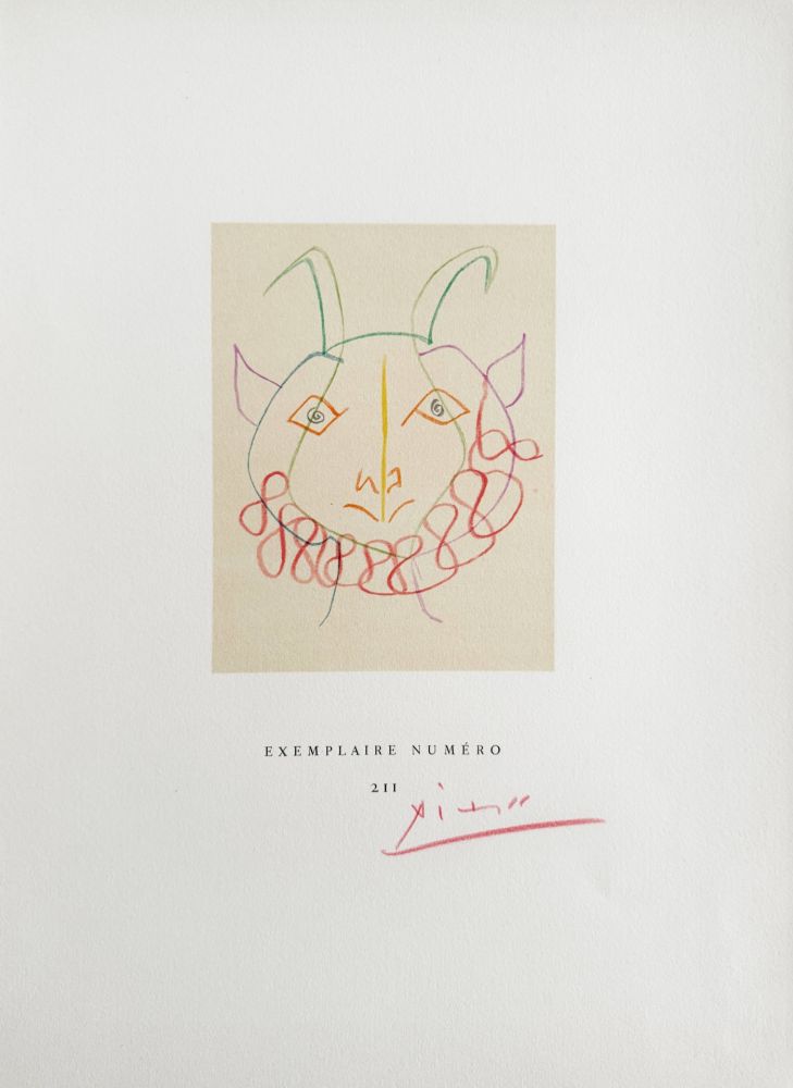 Litografia Picasso - Dans L'Atelier de Picasso