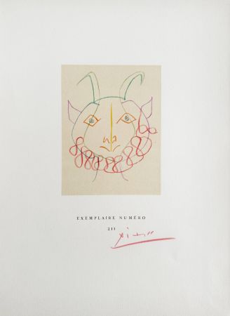 Litografia Picasso - Dans L'Atelier de Picasso