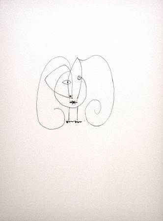 Litografia Picasso - Dans l’atelier de Picasso
