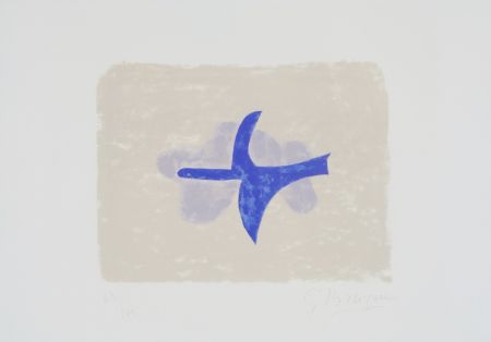 Litografia Braque - Dans le ciel