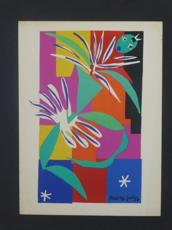 Litografia Matisse - Danseuse créole, 1950