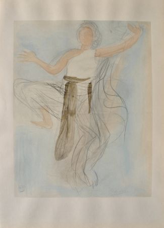Incisione Rodin - Danseuse gracieuse