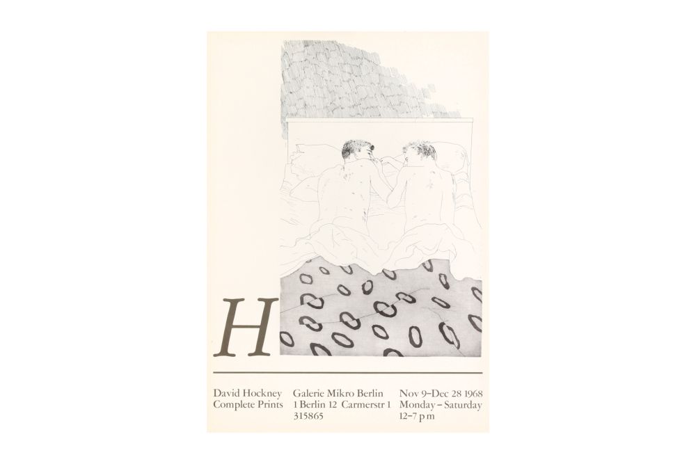 Manifesti Hockney - David Hockney Complete Prints. Poster, 1968.