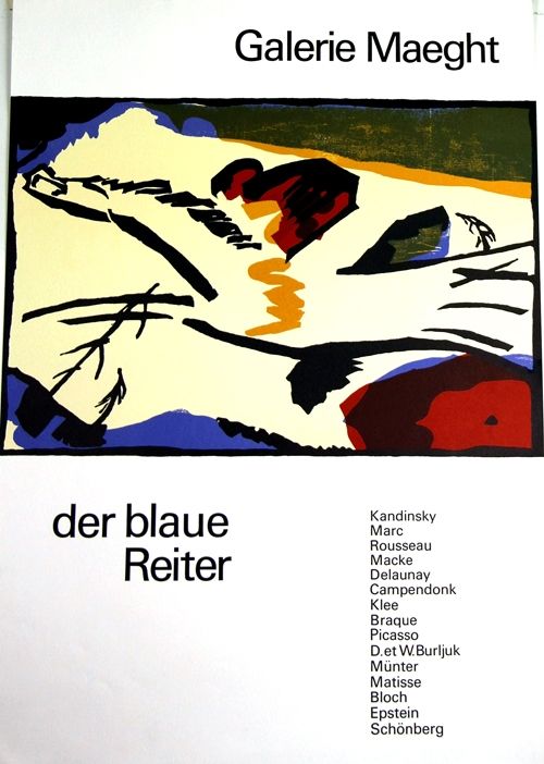 Litografia Kandinsky - De Blaue Reiter