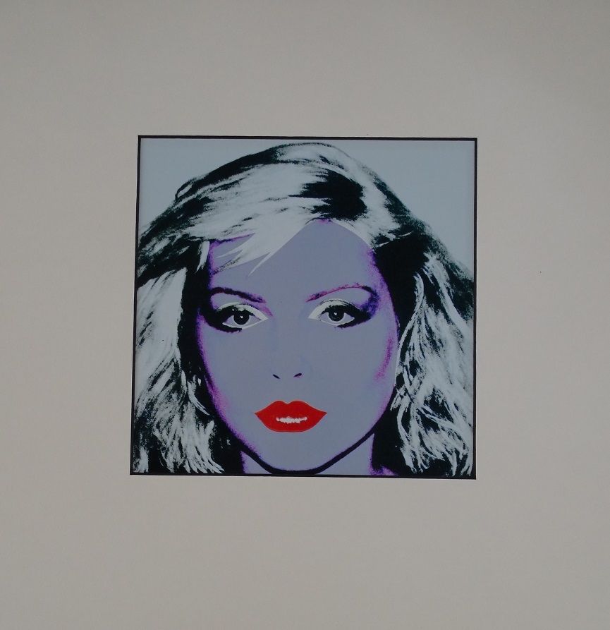 Serigrafia Warhol - Debbie Harry