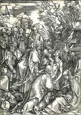 Incisione Su Legno Durer - Deposition of Christ (The Large Passion), c. 1496-97