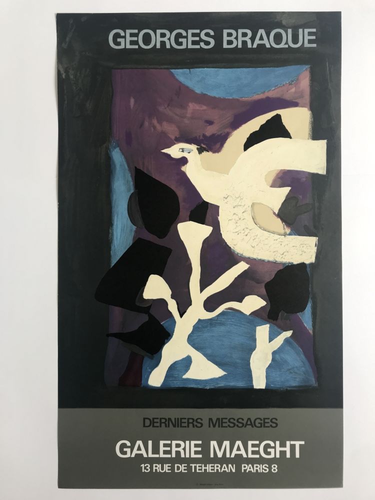 Manifesti Braque - Derniers Messages / Galerie Maeght