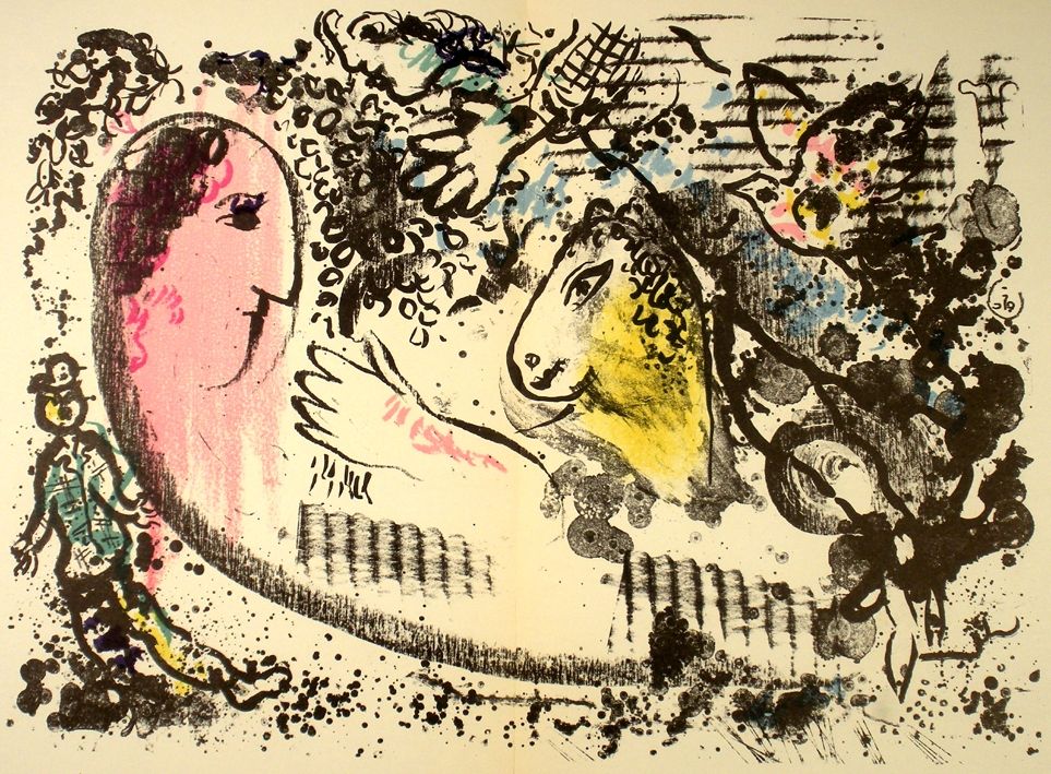 Libro Illustrato Chagall - Derriere e Miroir n.°182
