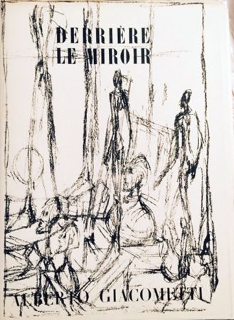 Litografia Giacometti - Derriere Le Miroir- Alberto Giacometti