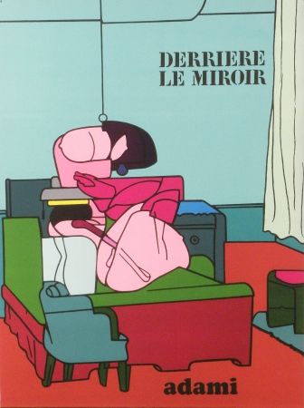 Libro Illustrato Adami - Derriere le Miroir n.188