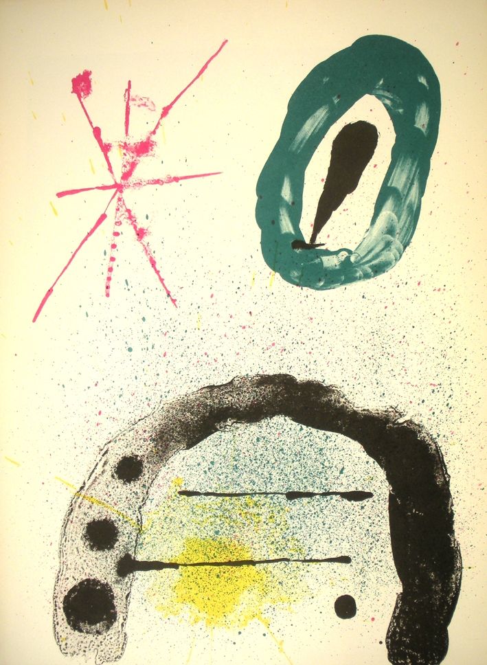 Libro Illustrato Miró - Derriere le Miroir n. 139/140