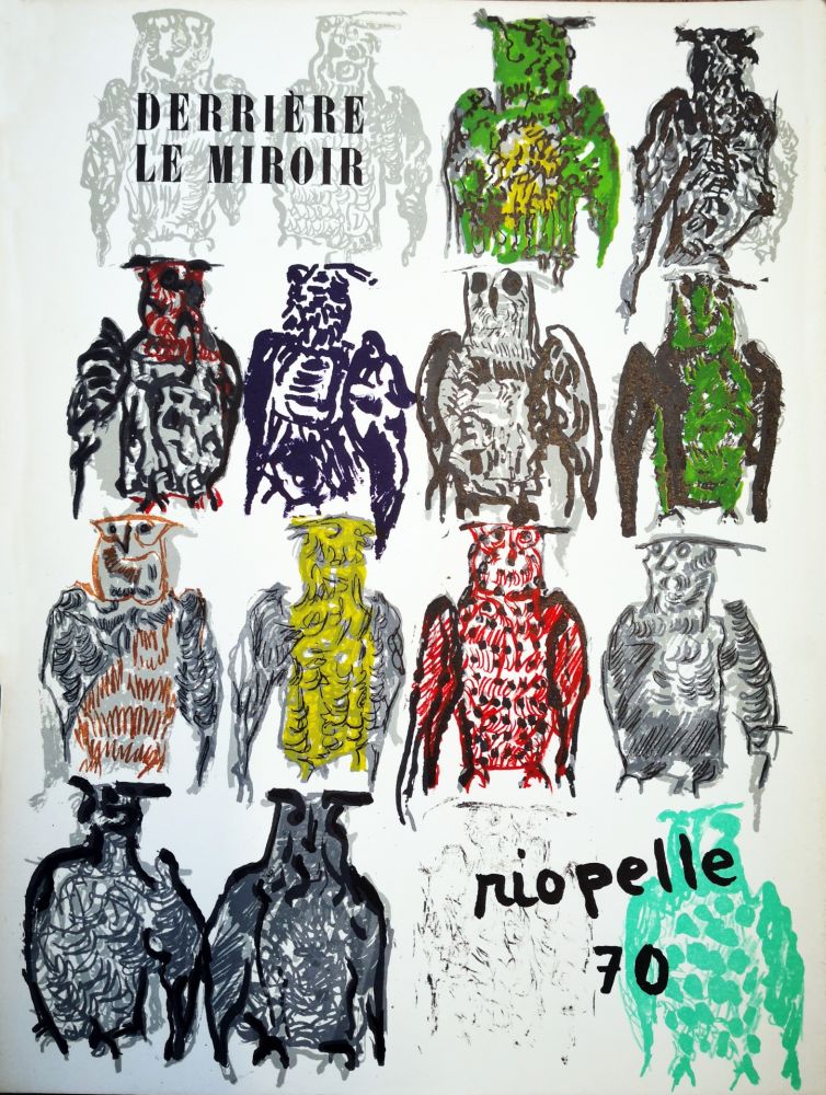 Libro Illustrato Riopelle - Derriere le Miroir n. 185