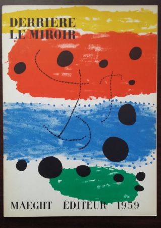 Libro Illustrato Miró - DERRIÈRE LE MIROIR N°117