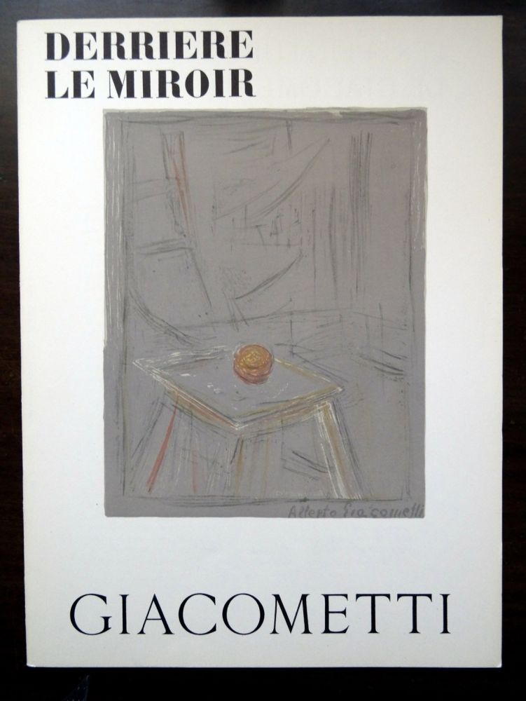 Libro Illustrato Giacometti - DERRIÈRE LE MIROIR N°65