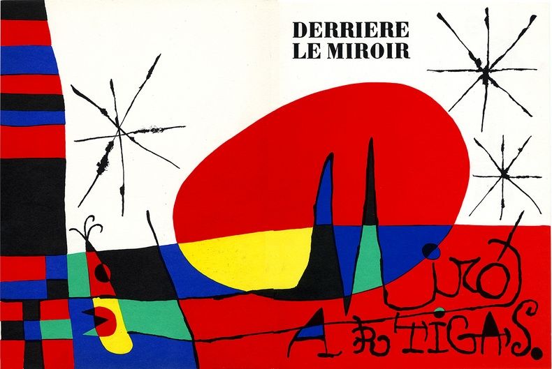Litografia Miró - DERRIÈRE LE MIROIR N°87-88-89. MIRO ARTIGAS. Juin-Juillet-Août 1956.