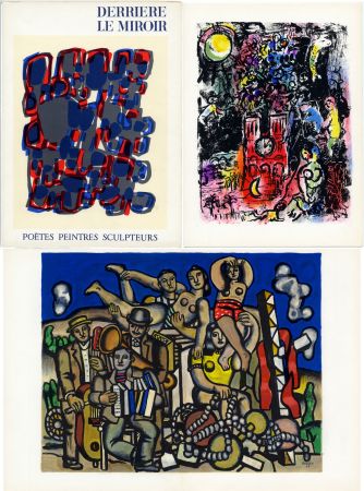 Libro Illustrato Chagall - DERRIÈRE LE MIROIR N° 119. POÈTES, PEINTRES, SCULPTEURS; 1960) (CHAGALL - MIRO - BRAQUE - CHILLIDA - TAL-COAT, etc)