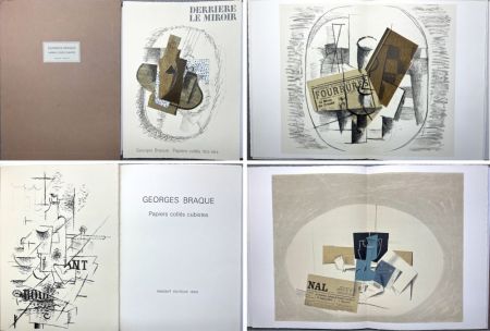 Libro Illustrato Braque - DERRIÈRE LE MIROIR n° 138. GEORGES BRAQUE 
