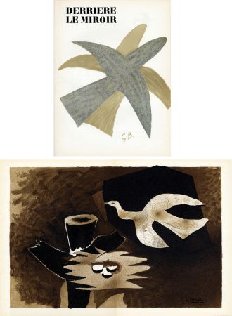 Libro Illustrato Braque - DERRIÈRE LE MIROIR N° 85-86. BRAQUE. Avril-mai 1956.