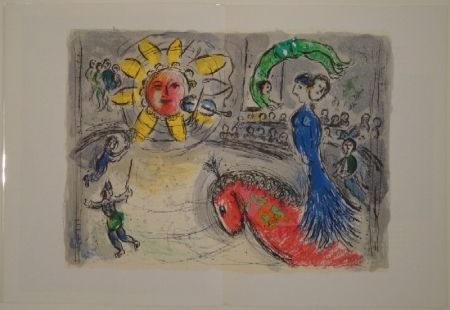 Libro Illustrato Chagall - DERRIÈRE LE MIROIR, No 235. 