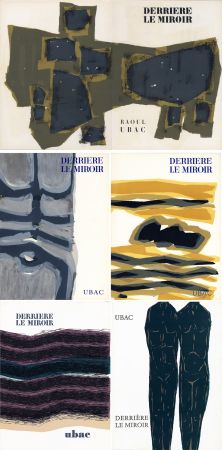Libro Illustrato Ubac - DERRIÈRE LE MIROIR. UBAC. Collection complète des 9 volumes de la revue consacrés à Raoul Ubac (de 1950 à 1982).