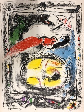 Litografia Chagall - Derrière le Miroir