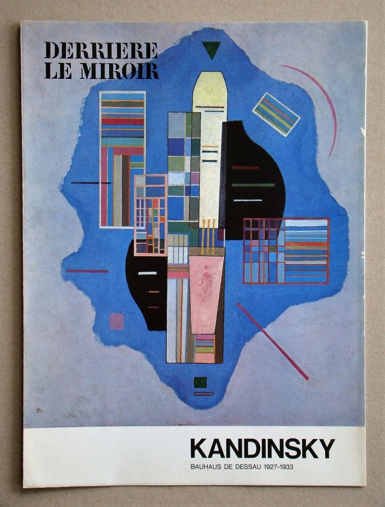 Libro Illustrato Kandinsky - Derrière le Miroir n°154 Bauhaus de Dessau 1965
