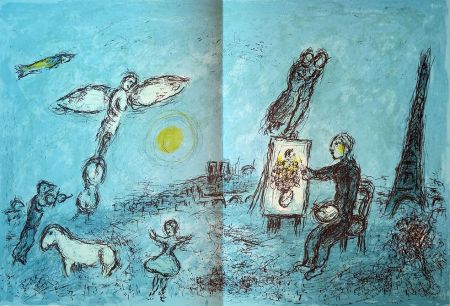 Libro Illustrato Chagall - Derrière le Miroir n.°246 mai 1981