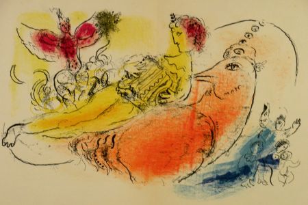 Libro Illustrato Chagall - Derrière le Miroir n.99/100