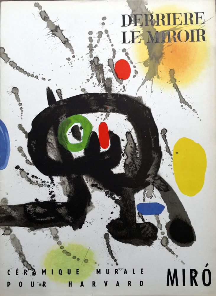 Libro Illustrato Miró - Derrière le Miroir n. 123