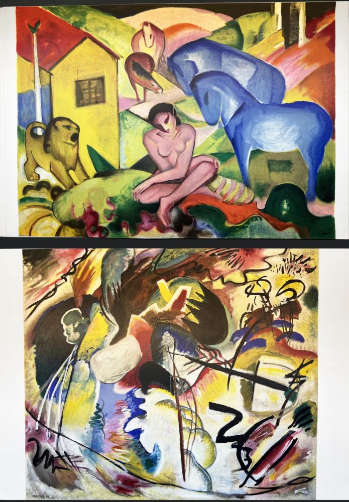 Libro Illustrato Kandinsky - Derrière le Miroir n° 133-134. DER BLAUE REITER (1962).