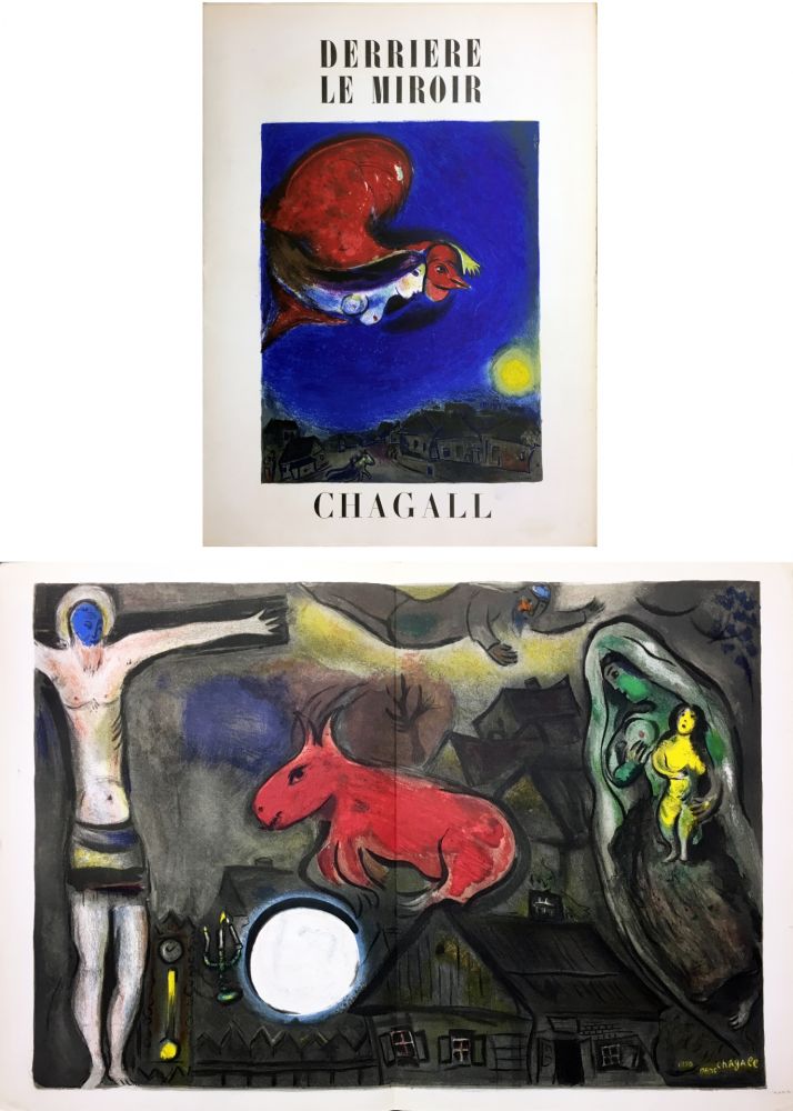 Libro Illustrato Chagall - Derrière Le Miroir n° 27-28. CHAGALL. Mars-Avril 1950