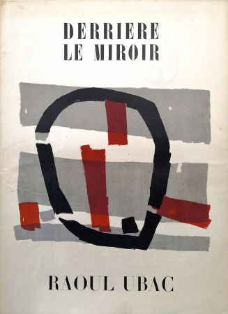 Libro Illustrato Ubac - Derrière le Miroir n. 34. Texte d'André Frénaud