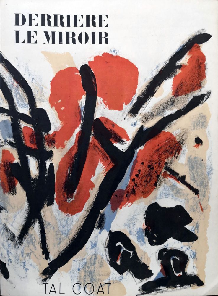 Libro Illustrato Tal Coat - Derrière le Miroir n. 64. Avril 1964