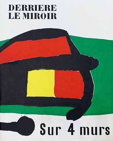 Libro Illustrato Miró - Derrière le Miroir, No 107-108-109 : Sur 4 Murs