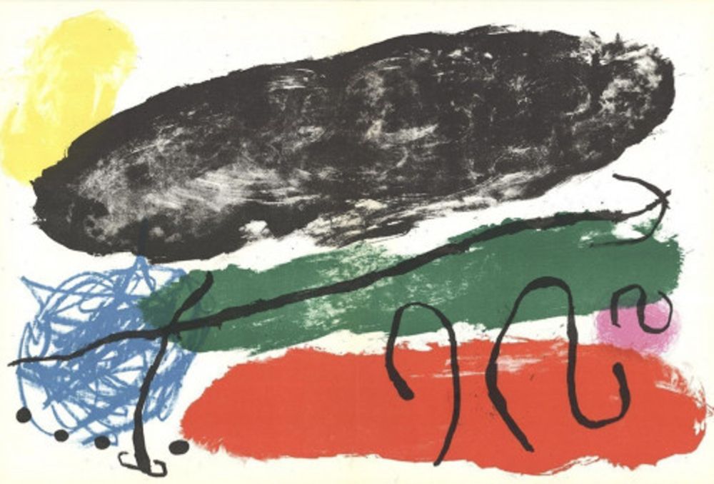 Litografia Miró - Derrière Le Miroir, Nº 119