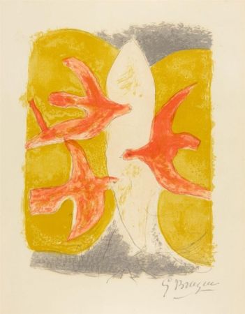 Litografia Braque - Descente aux enfers planche 3 