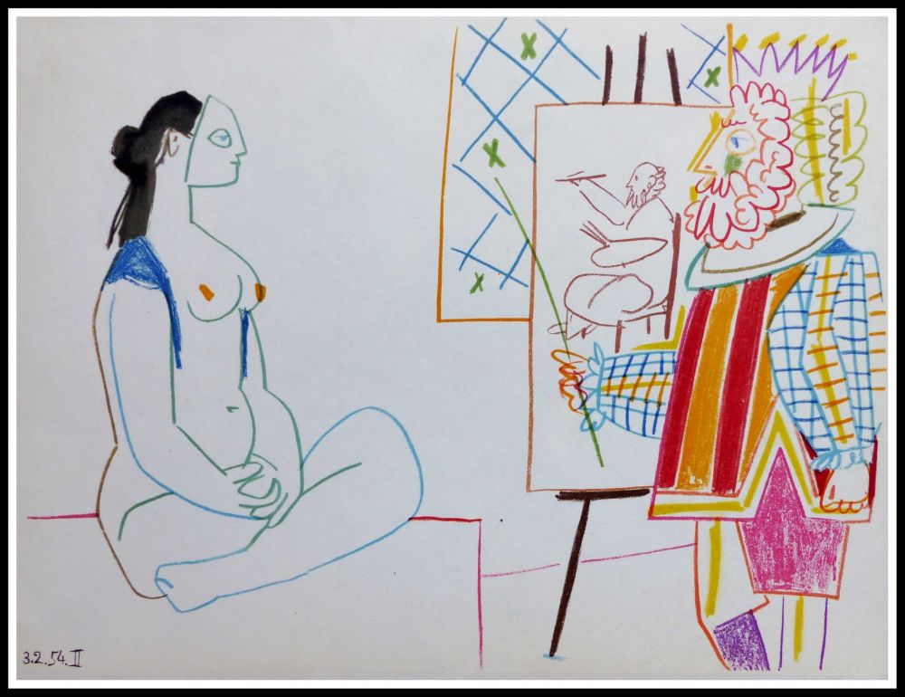Litografia Picasso (After) - DESSINS DE VALLAURIS