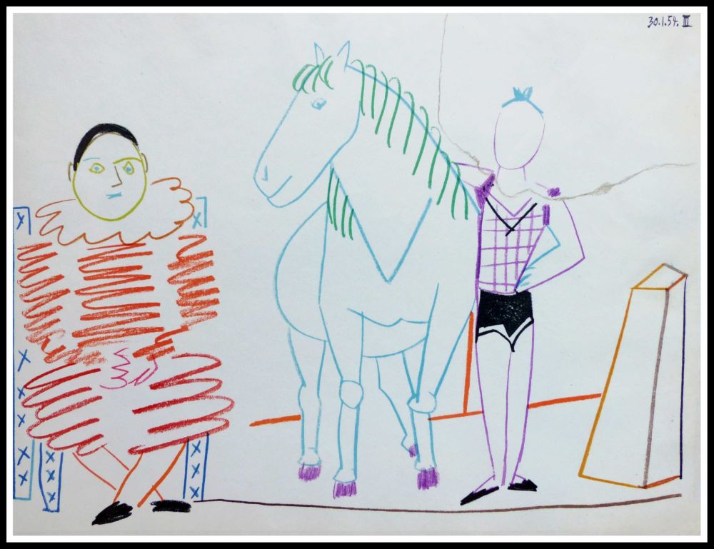 Litografia Picasso (After) - DESSINS DE VALLAURIS IV