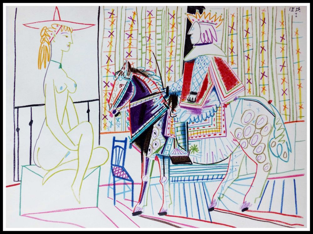 Litografia Picasso (After) - DESSINS DE VALLAURIS VI