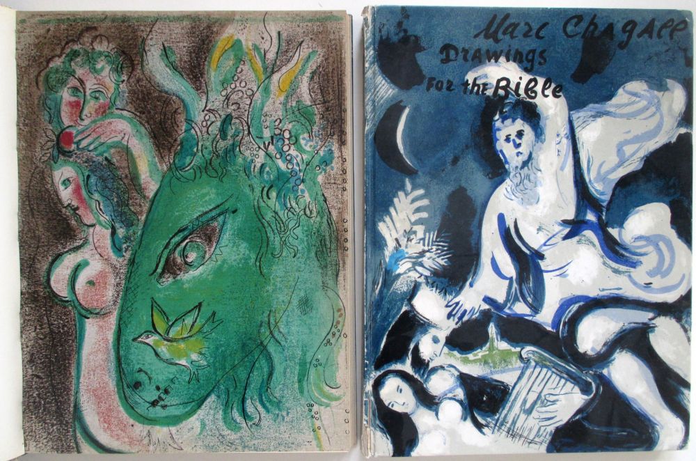 Litografia Chagall - Dessins pour la Bible