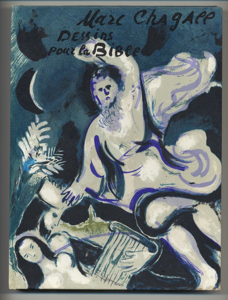 Libro Illustrato Chagall - DESSINS POUR LA BIBLE. 47 LITHOGRAPIES ORIGINALES. Verve. Vol.X, Nos 37/38 (1960).